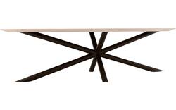 Goossens excellent eettafel gs 1302 wit eiken - 8219457-01