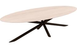 Goossens excellent eettafel gs 1302 wit eiken - 8219457-01