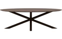 Goossens excellent eettafel gs 1302 donker bruin eiken - 8219462-02