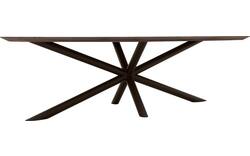 Goossens excellent eettafel gs 1302 donker bruin eiken - 8219462-02-A
