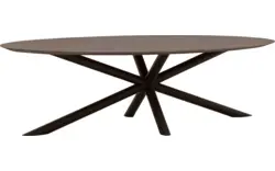 Goossens excellent eettafel gs 1302 donker bruin eiken - 8219463-02-A