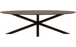 Goossens excellent eettafel gs 1302 donker bruin eiken - 8219463-02