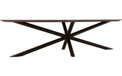 Goossens excellent eettafel gs 1302 donker bruin eiken - 8219464-02-A