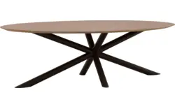 Goossens excellent eettafel gs 1302 blank eiken - 8219469-02-A