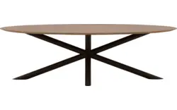 Goossens excellent eettafel gs 1302 blank eiken - 8219470-02-A