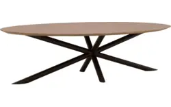Goossens excellent eettafel gs 1302 blank eiken - 8219471-02-A