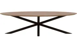 Goossens excellent eettafel gs 1302 blank eiken - 8219471-02-A