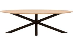 Goossens excellent eettafel gs 1302 blank eiken - 8219483-02