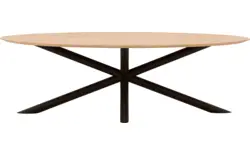 Goossens excellent eettafel gs 1302 blank eiken - 8219483-02-A