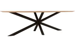 Goossens excellent eettafel gs 1302 blank eiken - 8219483-02-A