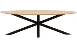 Goossens excellent eettafel gs 1302 blank eiken - 8219484-02-A