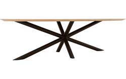 Goossens excellent eettafel gs 1302 blank eiken - 8219484-02-A