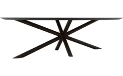 Goossens excellent eettafel gs 1302 zwart eiken - 8219489-02-A