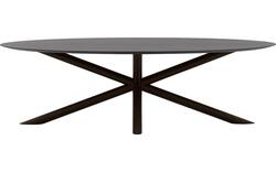 Goossens excellent eettafel gs 1302 zwart eiken - 8219490-02