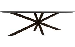 Goossens excellent eettafel gs 1302 zwart eiken - 8219490-02-A