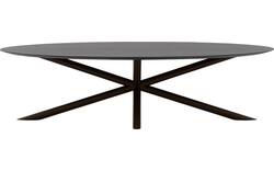 Goossens excellent eettafel gs 1302 zwart eiken - 8219491-02