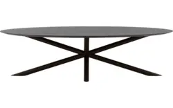 Goossens excellent eettafel gs 1302 zwart eiken - 8219491-02-A