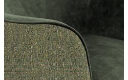 Goossens eetkamerstoel lisbet groen stof - 8219496-01