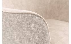 Goossens eetkamerstoel lisbet beige stof - 8219499-01