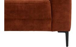 Goossens hoekbank coco bruin stof - 8219559-01