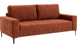 Goossens zitbank coco bruin stof - 8219560-02