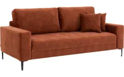 Goossens zitbank coco bruin stof - 8219560-01