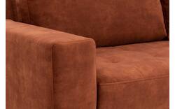 Goossens zitbank coco bruin stof - 8219560-01