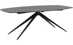 Goossens excellent eettafel uniek zwart eiken - 8219566-01
