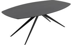 Goossens excellent eettafel uniek zwart eiken - 8219566-01