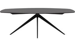 Goossens excellent eettafel uniek zwart eiken - 8219569-01