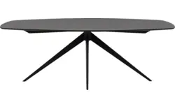 Goossens excellent eettafel uniek zwart eiken - 8219569-01