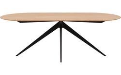 Goossens excellent eettafel uniek blank eiken - 8219570-02
