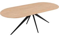 Goossens excellent eettafel uniek blank eiken - 8219570-01