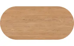 Goossens excellent eettafel uniek blank eiken - 8219570-01