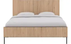 Goossens bedframe capelli onbewerkt eiken - 8219573-01