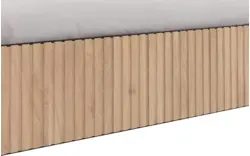 Goossens bedframe capelli onbewerkt eiken - 8219573-01