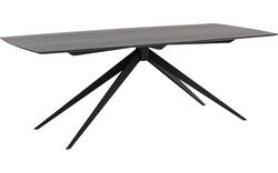 Goossens excellent eettafel uniek zwart eiken - 8219604-01