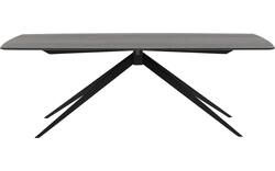 Goossens excellent eettafel uniek zwart eiken - 8219604-02