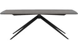 Goossens excellent eettafel uniek zwart eiken - 8219604-01