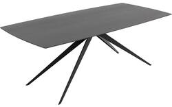 Goossens excellent eettafel uniek zwart eiken - 8219604-01