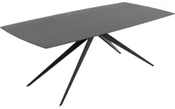 Goossens excellent eettafel uniek zwart eiken - 8219604-01