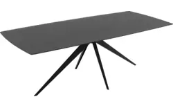 Goossens excellent eettafel uniek zwart eiken - 8219605-01