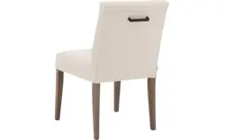 Goossens eetkamerstoel pearl wit stof - 8220153-02