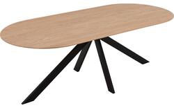 Goossens excellent eettafel uniek blank eiken - 8220173-01