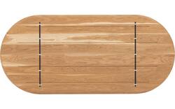 Goossens excellent eettafel uniek blank eiken - 8220173-01