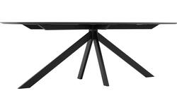 Goossens excellent eettafel uniek zwart eiken - 8220178-01