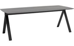 Goossens excellent eettafel uniek zwart eiken - 8220180-01