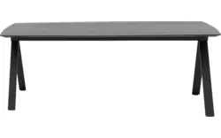 Goossens excellent eettafel uniek zwart eiken - 8220180-01