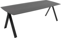 Goossens excellent eettafel uniek zwart eiken - 8220180-01