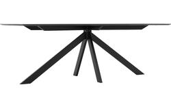 Goossens excellent eettafel uniek zwart eiken - 8220181-01